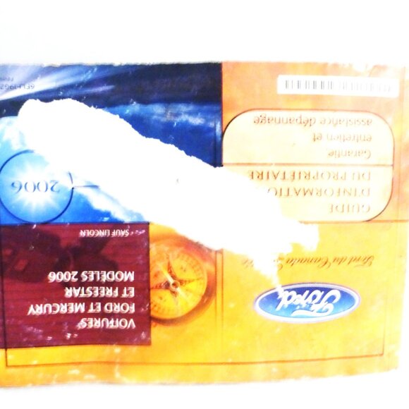 BK23 - 2006 Ford & Mercury Cars Freestar OWNER INFORMATION MANUA & Maintenance - Picture 2 of 2